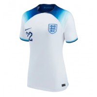 Camisa de time de futebol Inglaterra Jude Bellingham #22 Replicas 1º Equipamento Feminina Mundo 2022 Manga Curta